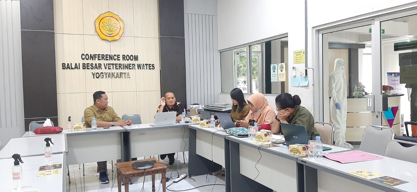 Konsultasi dan Diskusi Pengisian SAQ oleh PPID Kementan